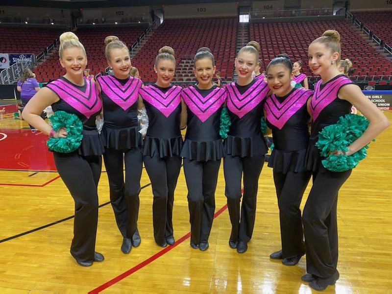 Iowa High School Basketball State Tournament Dance Routine